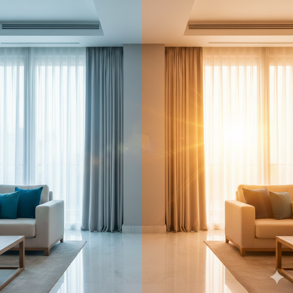 Heat Gain Through Windows in Dubai