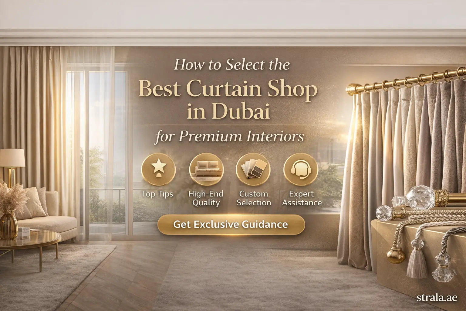 How to Select the Best Curtain Shop in Dubai for Premium Interiors