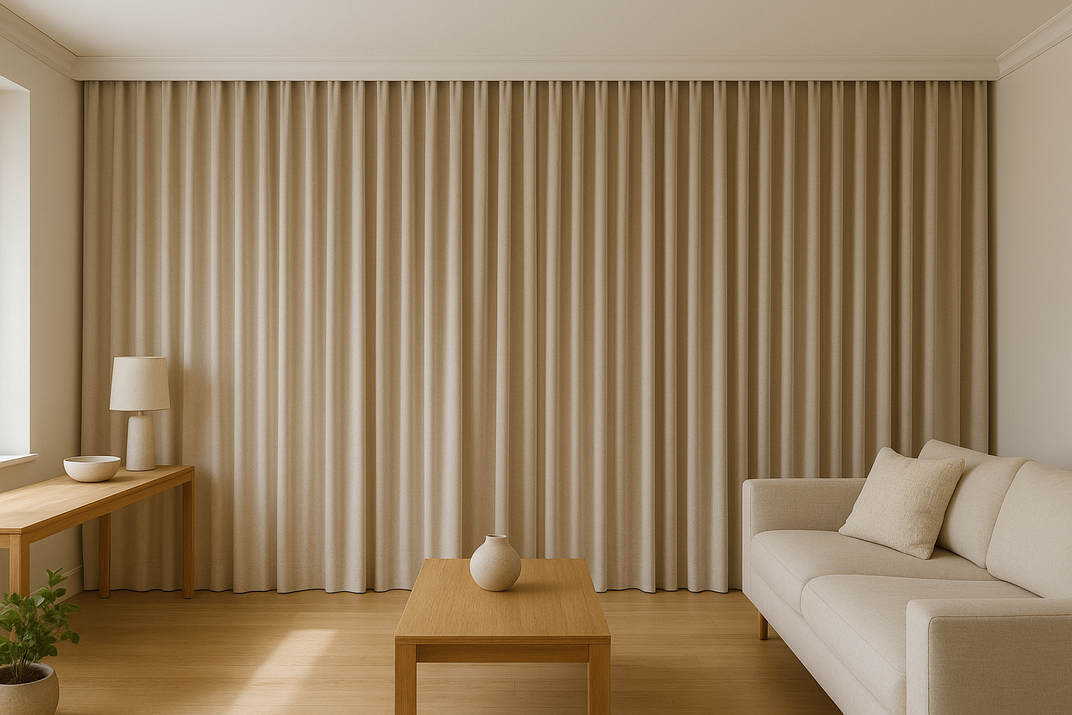 How To Cover An Entire Wall With Curtains