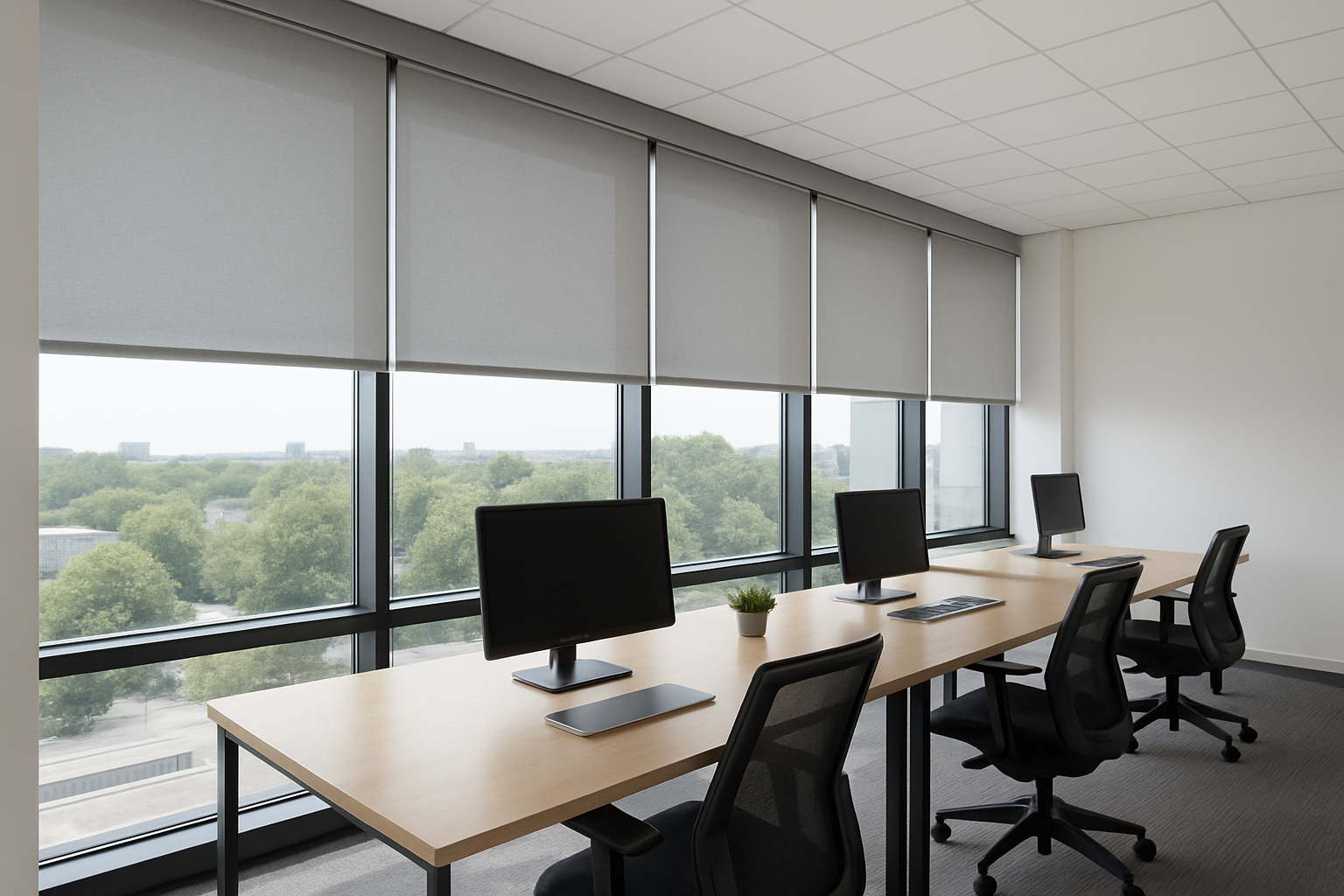 Why Roller Blinds for Office Windows Are a Smart Choice?