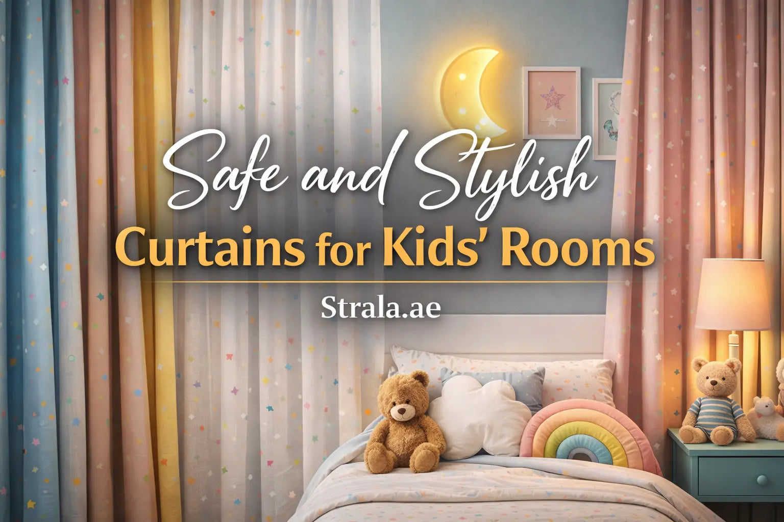 Safe and Stylish Curtains for Kids’ Rooms