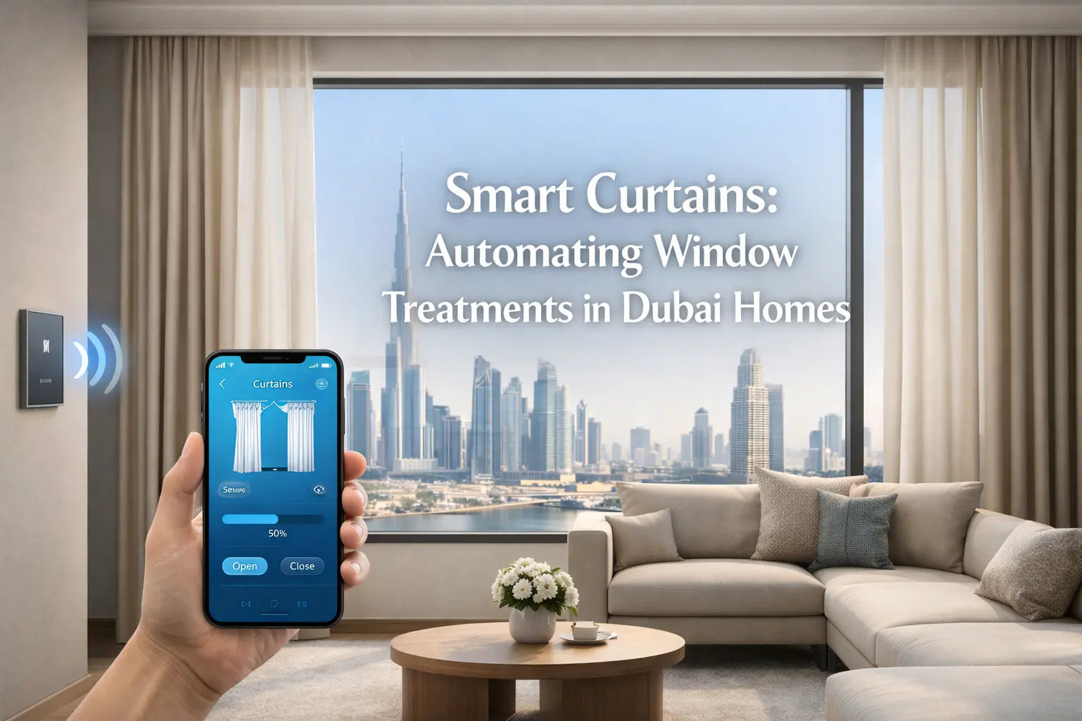 Smart Curtains: Automating Window Treatments in Dubai Homes