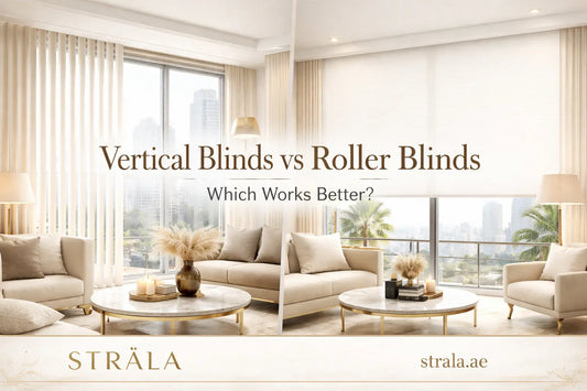Vertical Blinds vs Roller Blinds: Which Works Better?