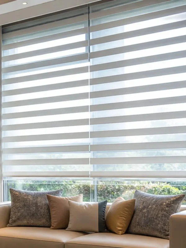 Automated Zebra Blinds Automated Zebra Blinds