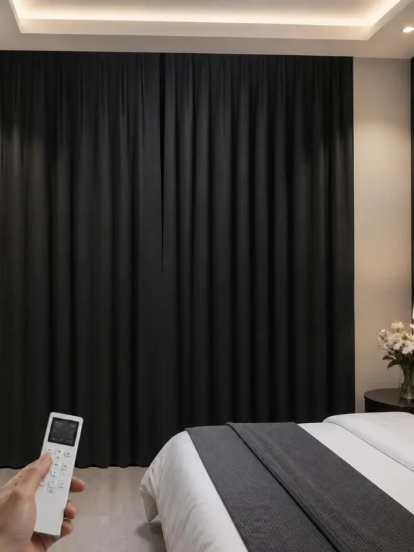 Motorised Blackout Curtains