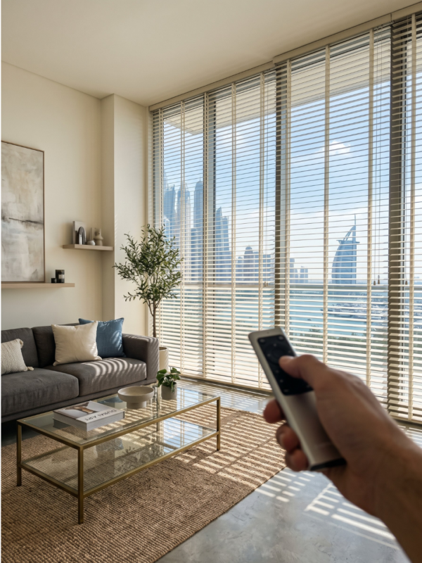 Remote Controlled Venetian Blinds