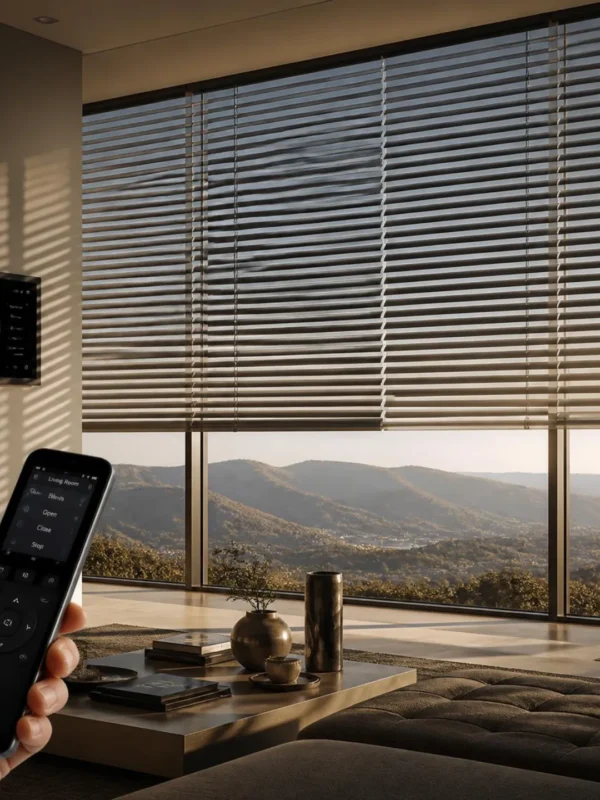 Remote Controlled Venetian Blinds