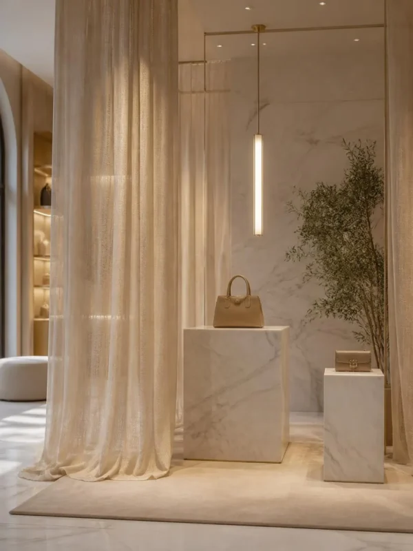 Sheer Display Curtains