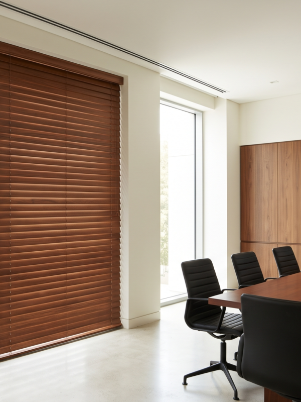Wooden Office Blinds